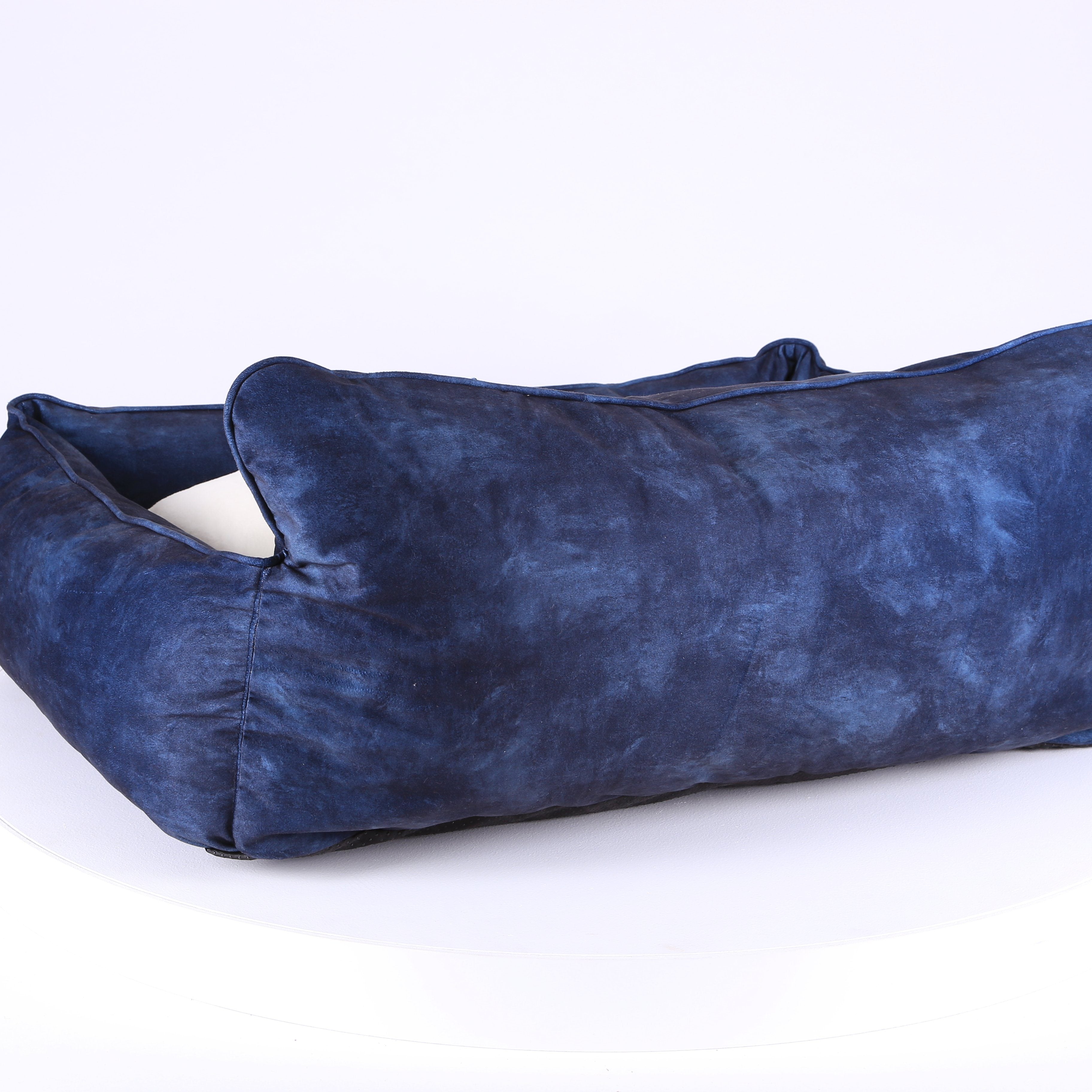 Kensington Box Bed - Navy Dog Bed Scruffs® 