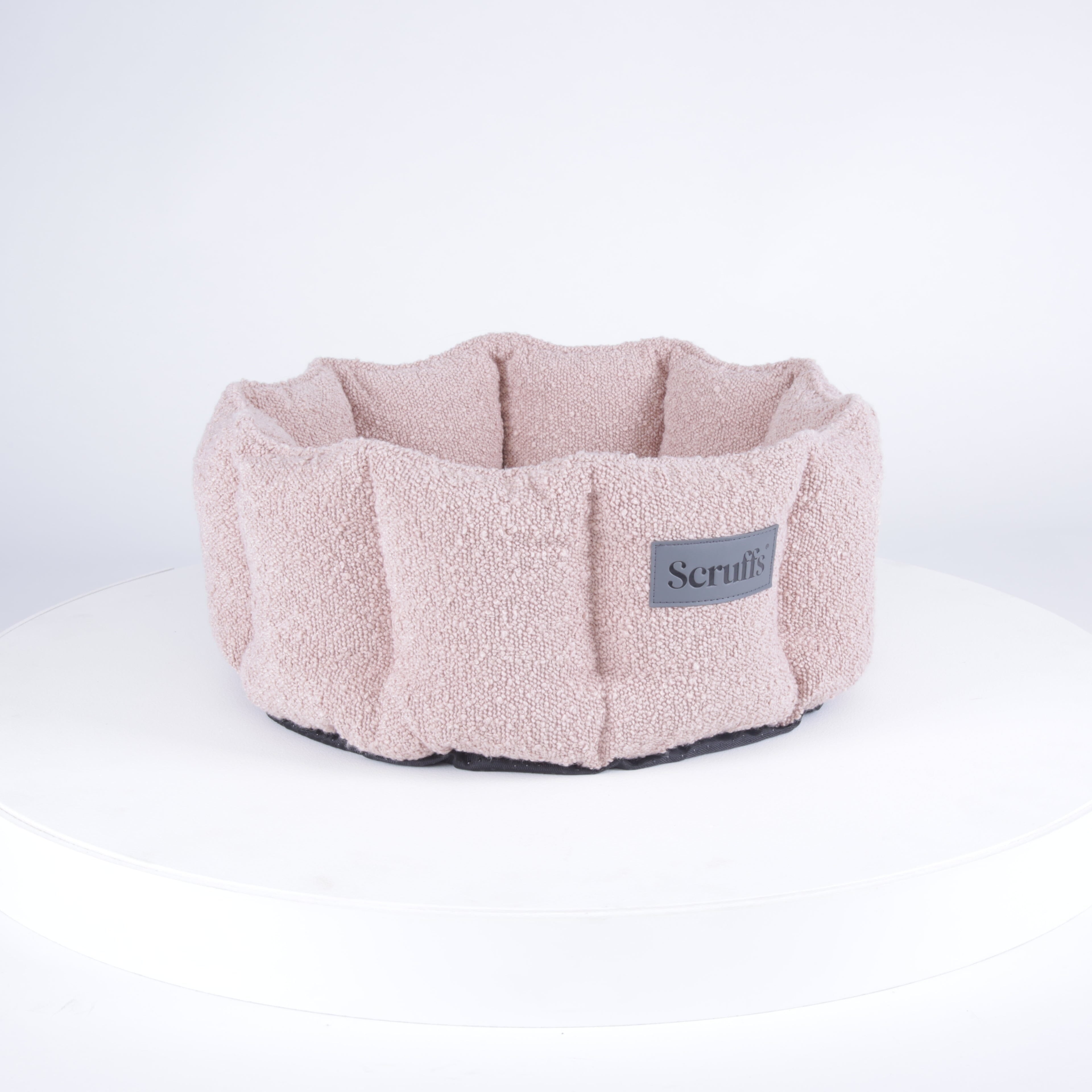 Boucle Cat Bed - Blush Pink Cat Bed Scruffs® 