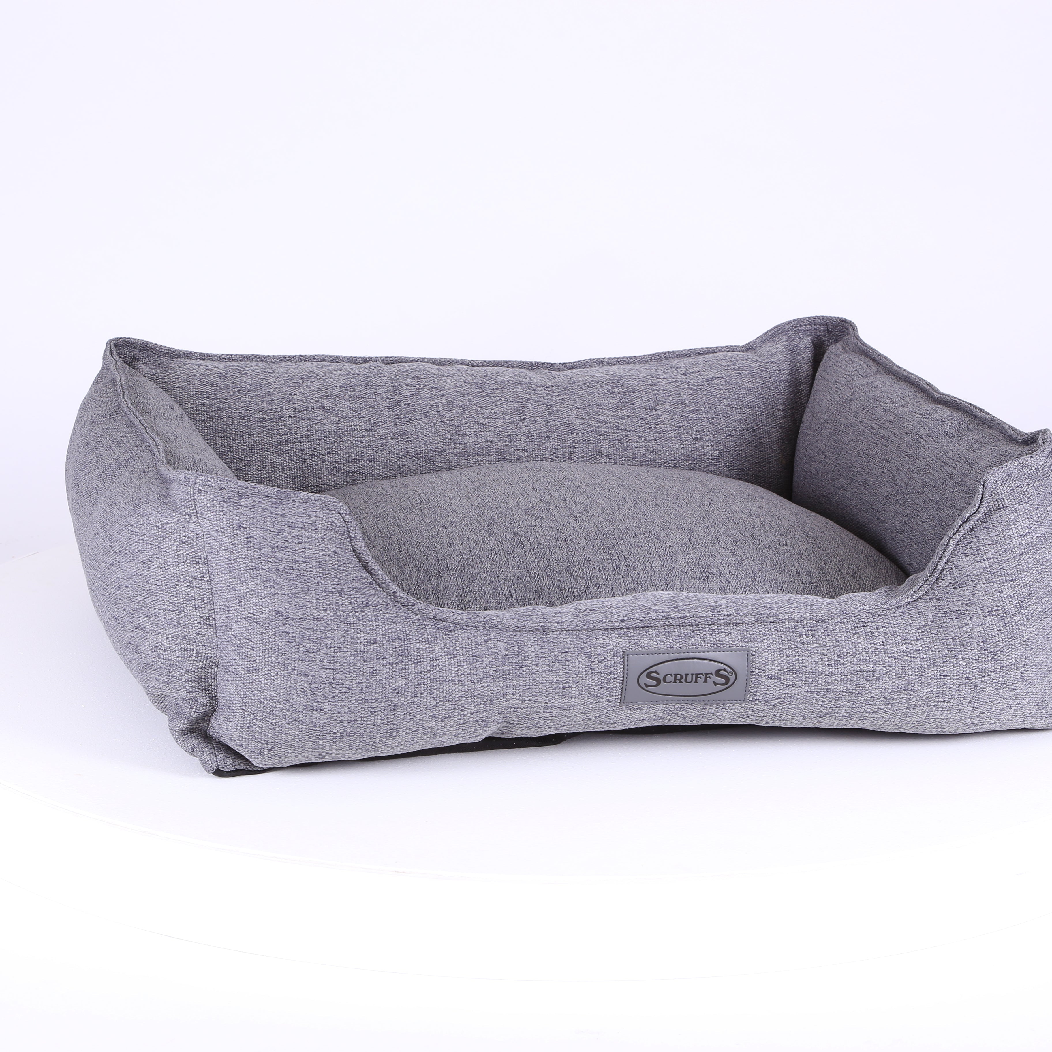 Manhattan Box Bed - Dark Grey Dog Bed Scruffs® 