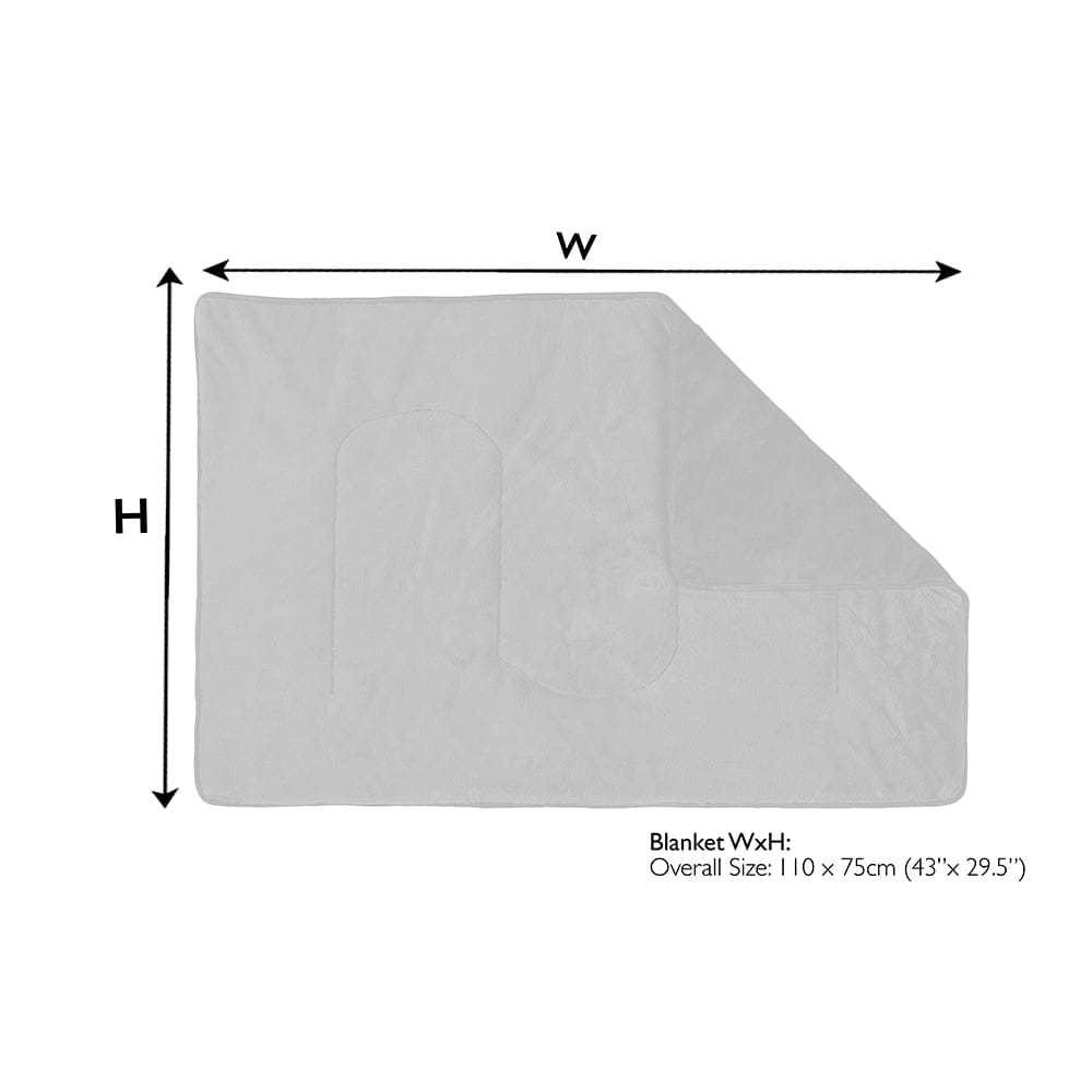 Kensington Blanket - Grey Dog Blanket Scruffs® 