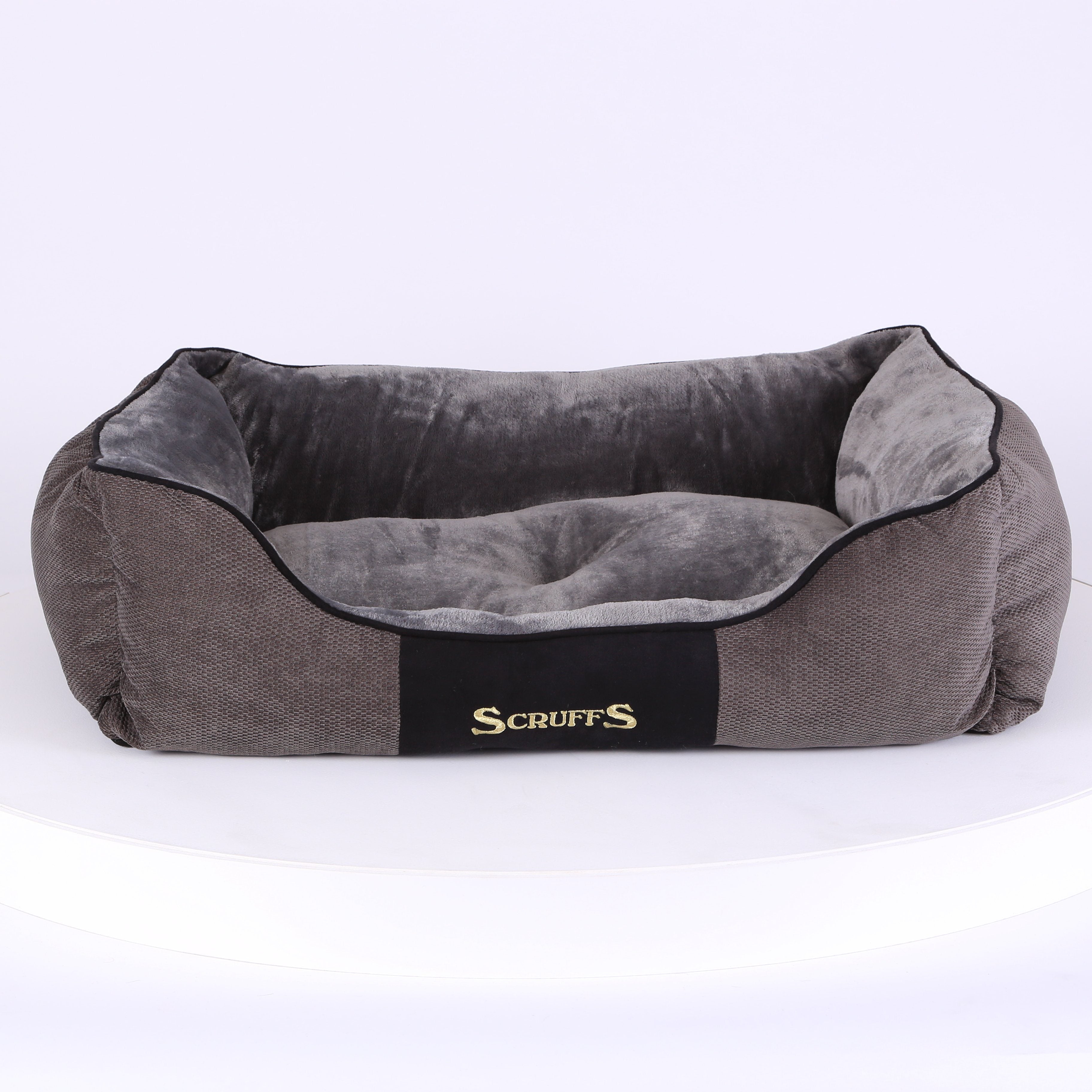 Chester Box Dog Bed - Graphite Grey Dog Bed Scruffs® 